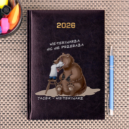 Kalendarz z nadrukiem dla weterynarza