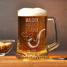 Kufel z grawerem "Najlepszy dziadek od..."