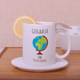 Kubek dla nauczyciela geografii