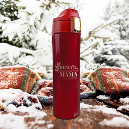 Kubek termiczny 420ml czerwony- Dla MAMY