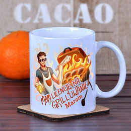 Kubek- Mam licencje na grillowanie