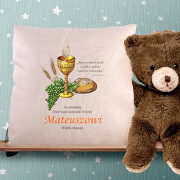 Poduszka na pamiątkę I Komunii Świętej