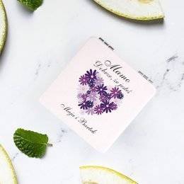 Lusterko białe z nadrukiem -Mamo dobrze, że jesteś