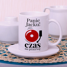 Kubek dla nauczyciela - Czas na przerwę