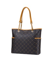 Torebka damska shopperka Puccini BLXP0023 brązowa