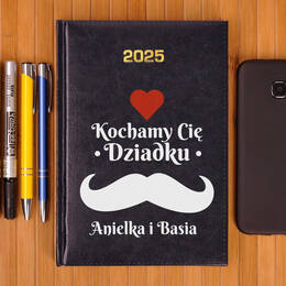 Kalendarz z nadrukiem- "Kochamy Cię Dziadku"