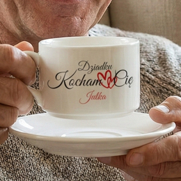 Filiżanka z nadrukiem- Dziadku Kocham Cię