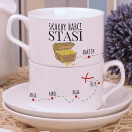 Filiżanka z nadrukiem- Dla Babci