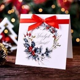 Kartka z życzeniami na Święta Bożego Narodzenia