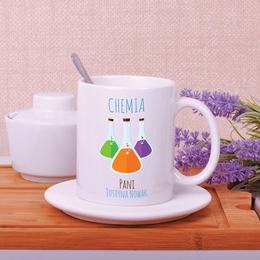Kubek dla nauczyciela chemii