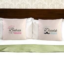 Dwie poduszki dla najlepszych dziadków