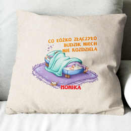 Poduszka - Dla ŚPIOCHA z Twoim imieniem.