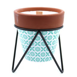 Aromaterapeutyczna świeca sojowa ROZMARYN