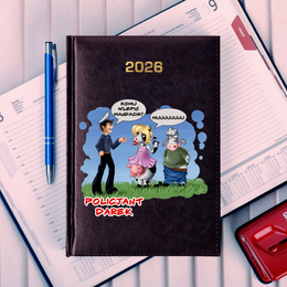 Kalendarz z nadrukiem - dla Policjanta z Twoim imeniem/ksywką