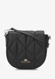 Torebka listonoszka skórzana damska WITTCHEN saddle bag 97-4E-012-1 czarna