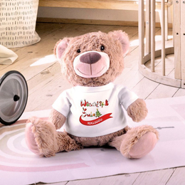 Miś pluszowy 'Wesołych Świąt'