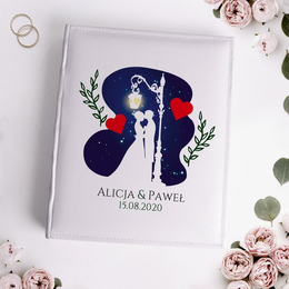 Duży album na zdjęcia z okazji Ślubu