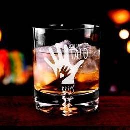 Szklanka do whisky - Kocham Cię Tato - prezent dla ojca