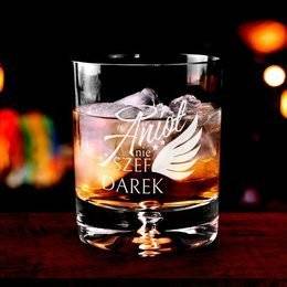 Szklanka do whisky dla szefa - Anioł