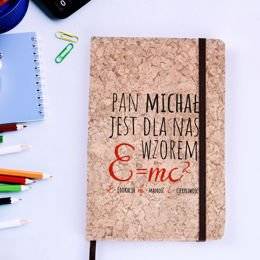 Notes korkowy dla nauczyciela - Fizyka - E=mc2