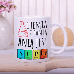 Kubek dla nauczyciela - Chemia