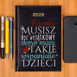 Kalendarz z nadrukiem - Wyjątkowy tata