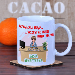 Kubek dla pracownika biurowego