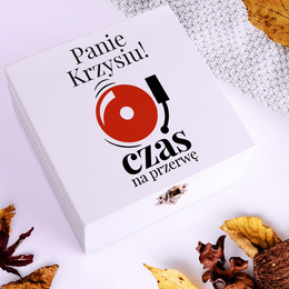 Pudełko z herbatą - Czas na przerwę