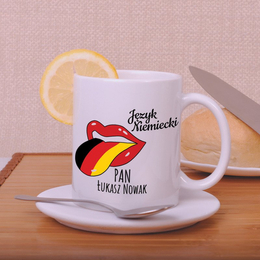 Kubek dla nauczyciela języka niemieckiego