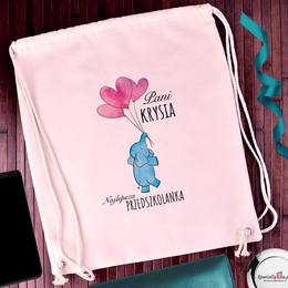 Worek na plecy dla najlepszej przedszkolanki