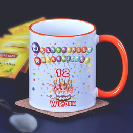 Kubek "Tort urodzinowy"