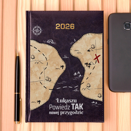 Kalendarz z nadrukiem- Powiedz TAK nowej przygodzie