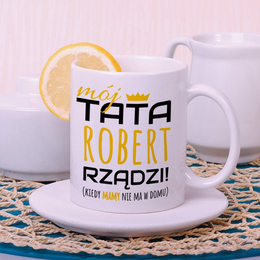Kubek dla taty - Tata rządzi