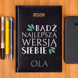 Kalendarz z nadrukiem - Najlepsza wersja siebie