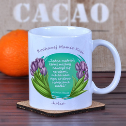 Kubek- Tulipany dla Mamy