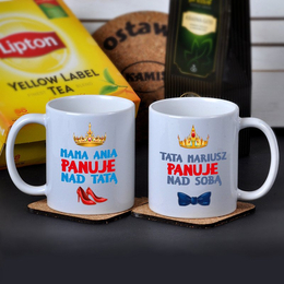 Dwa kubki- Mama i Tata panują