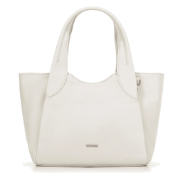 Torebka damska kuferek WITTCHEN 100-4Y-438-0 kremowa