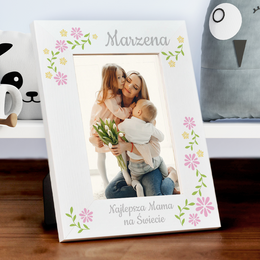 Ramka pionowa na zdjęcia Najlepsza Mama/Babcia na świecie