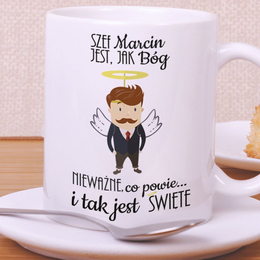 Kubek dla Szefa- Bóg