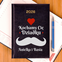 Kalendarz z nadrukiem- "Kochamy Cię Dziadku"