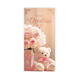 Kartka z okazji urodzin - Miś