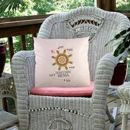 Poduszka dla dziadka - Załoga Dziadka z imionami wnuków