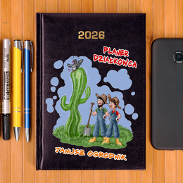 Kalendarz z nadrukiem - Planer Działkowca/miłośnika roślin