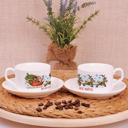 Filiżanka z nadrukiem- Wesołych Świąt