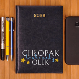 Kalendarz z nadrukiem - Doskonały chłopak