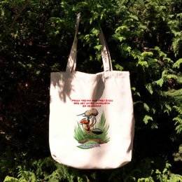 Torba na zakupy - praca trzyma mnie przy życiu