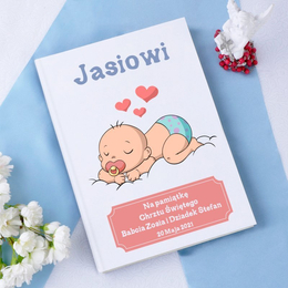 Biblia - Pamiątka Chrztu Świętego - Bobas