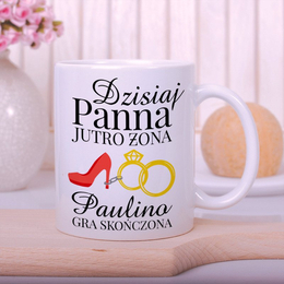 Kubek z nadrukiem na wieczór panieński