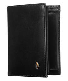 Portfel męski Puccini czarny z grawerem