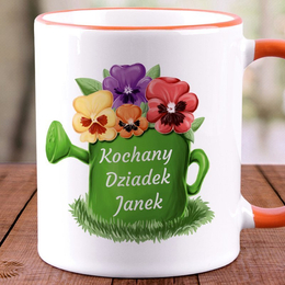 Kubek "Bratki dla Dziadka"